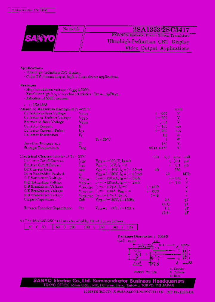 2SA1353_141445.PDF Datasheet