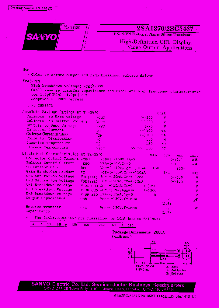 2SC3467_185768.PDF Datasheet