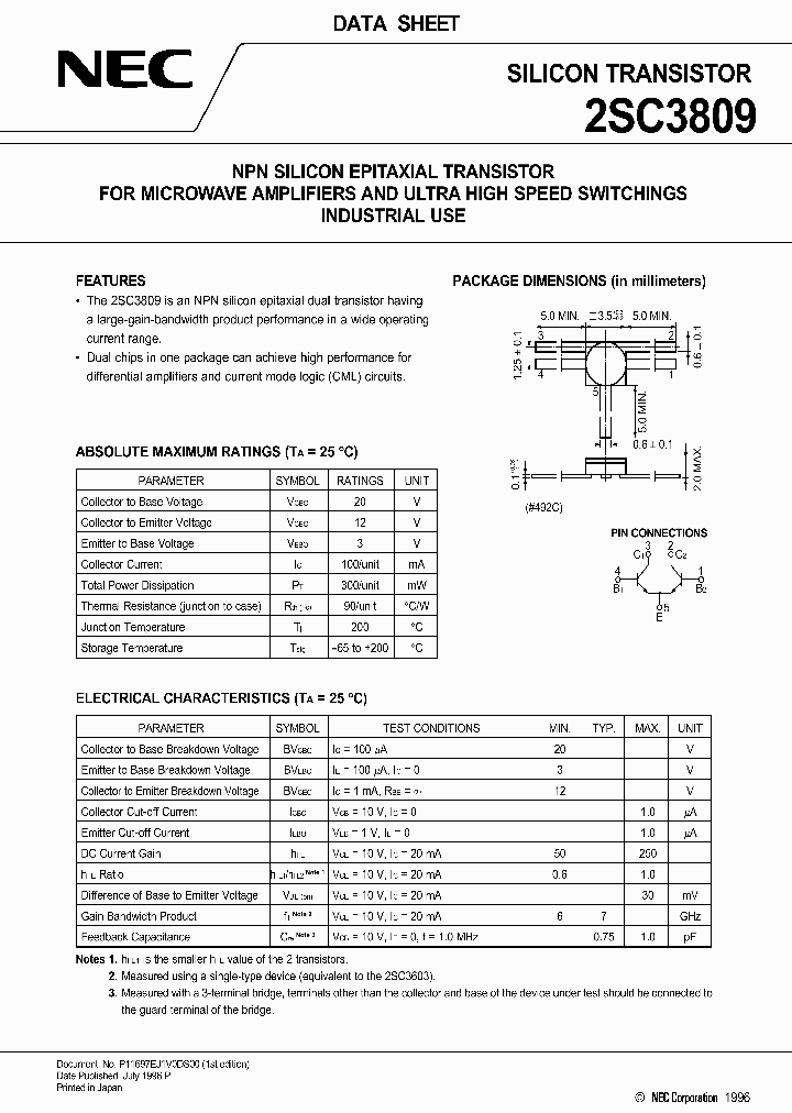 2SC3809_42974.PDF Datasheet