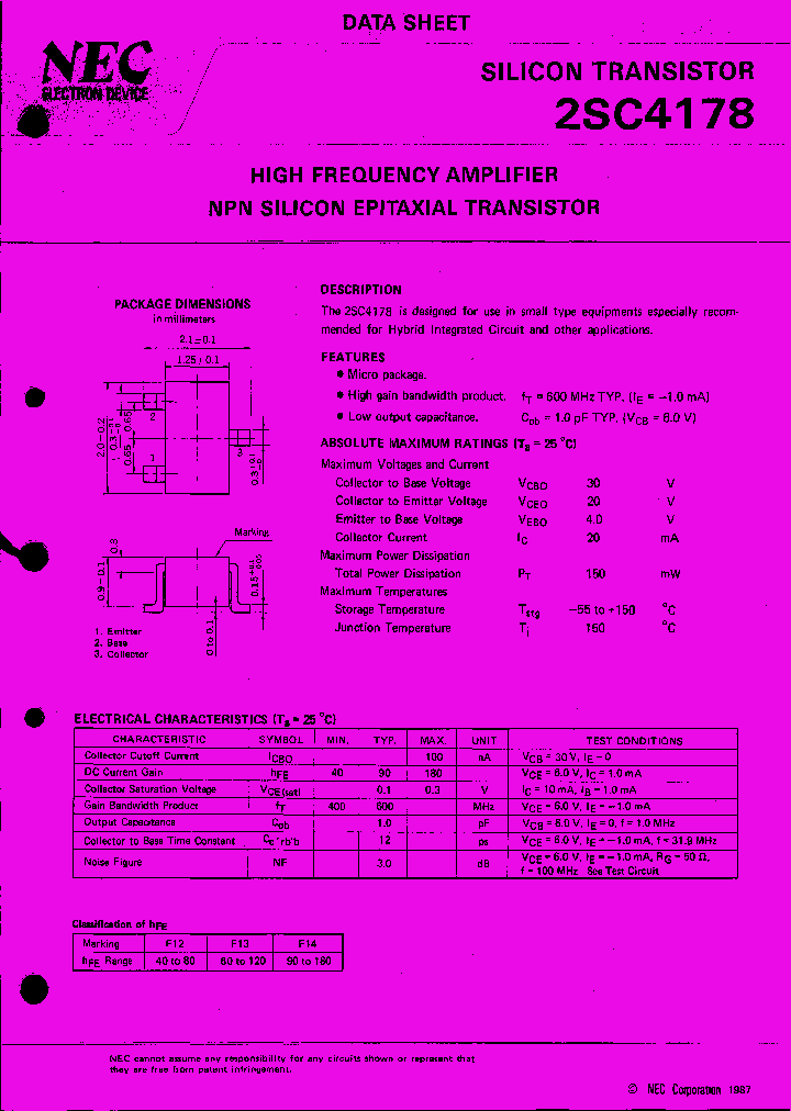 2SC4178_96801.PDF Datasheet