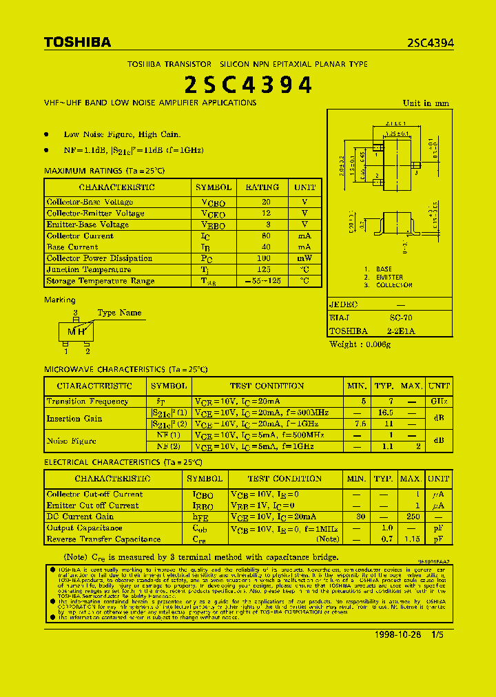 2SC4394_17313.PDF Datasheet