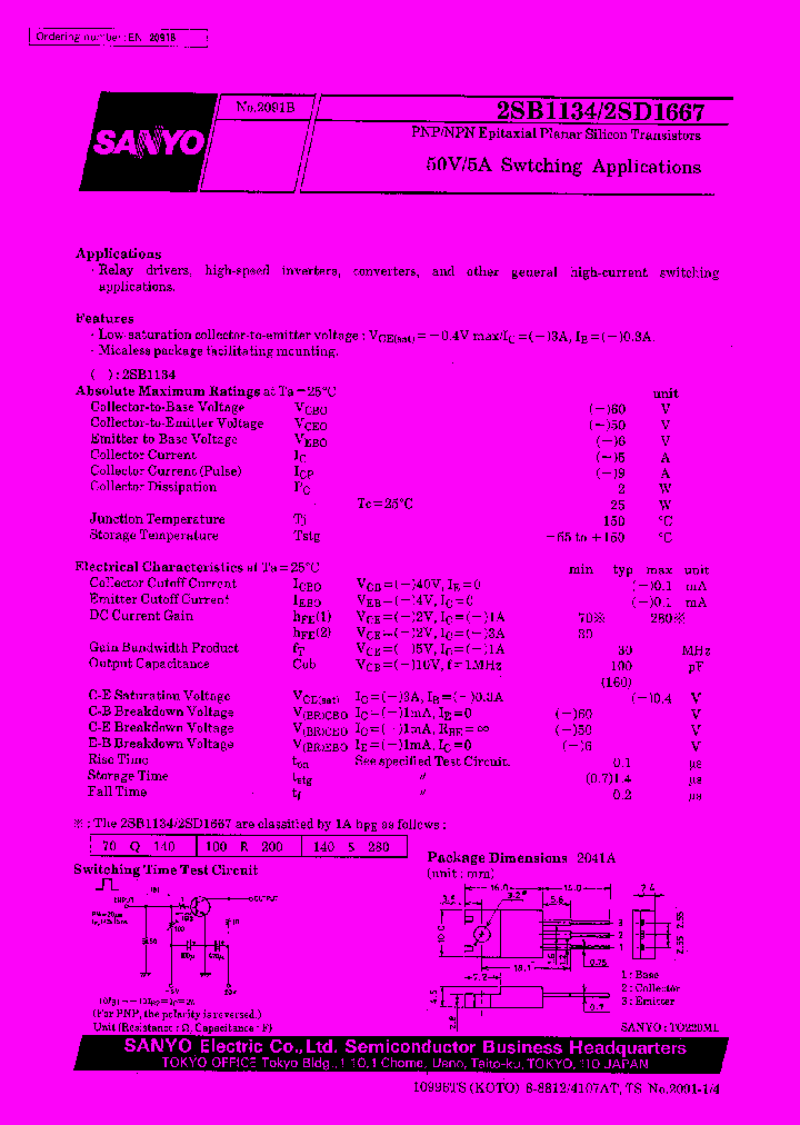 2SB1134_6748.PDF Datasheet