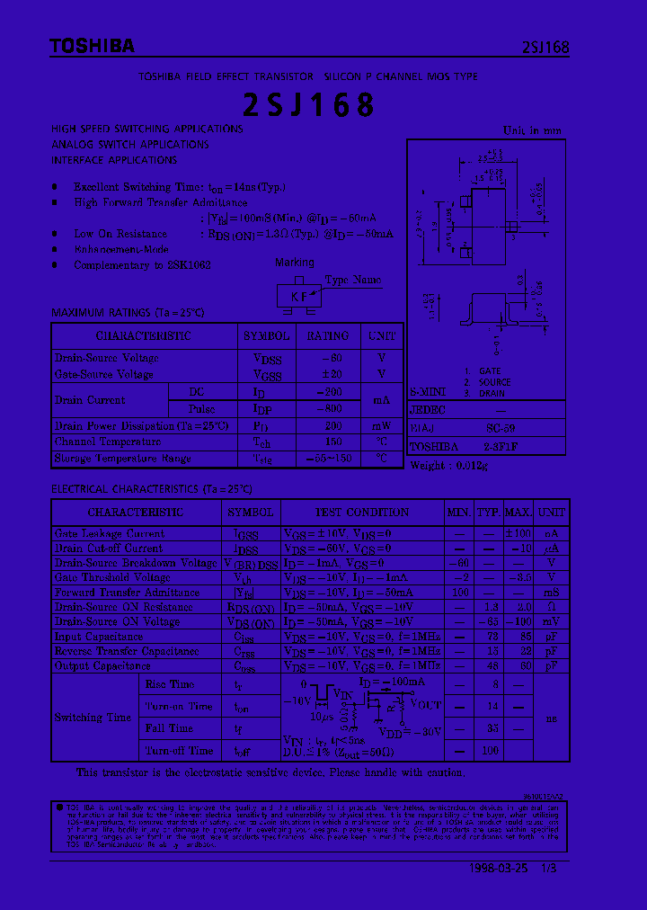 2SJ168_12692.PDF Datasheet