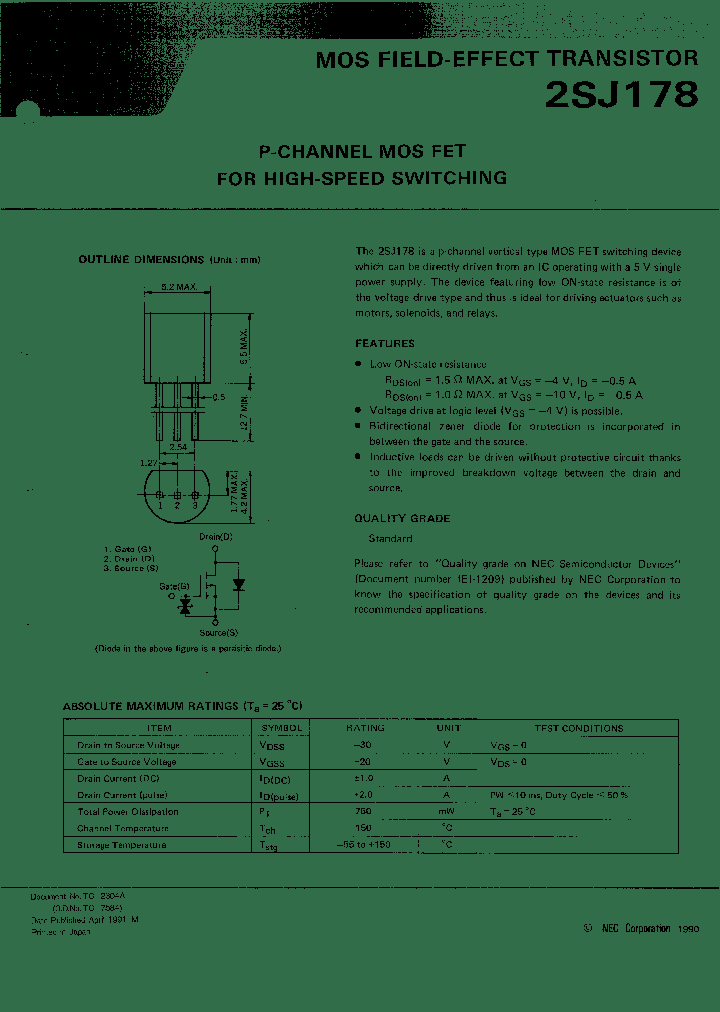 2SJ178_12695.PDF Datasheet