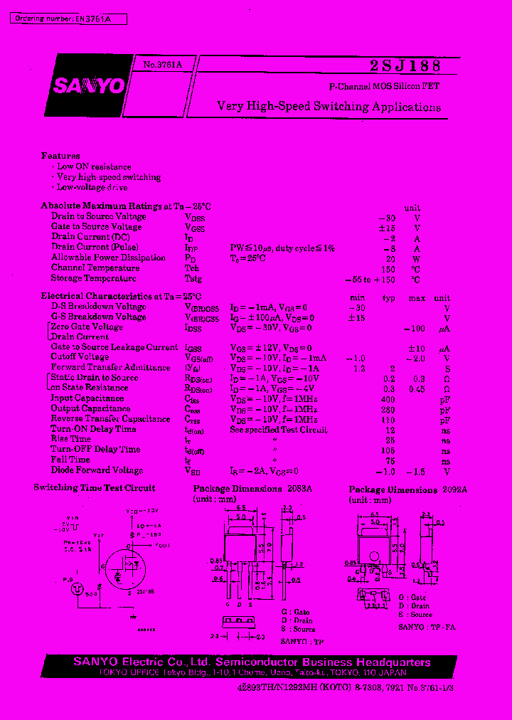 2SJ188_12705.PDF Datasheet