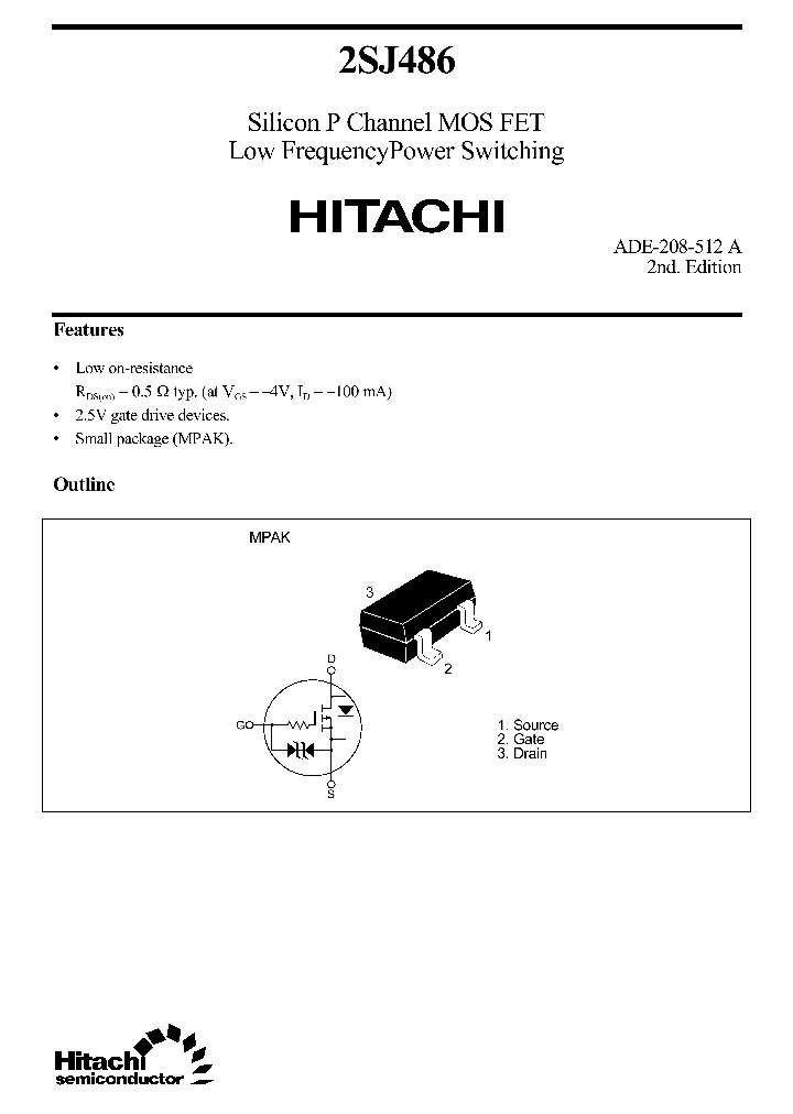 2SJ486_12896.PDF Datasheet