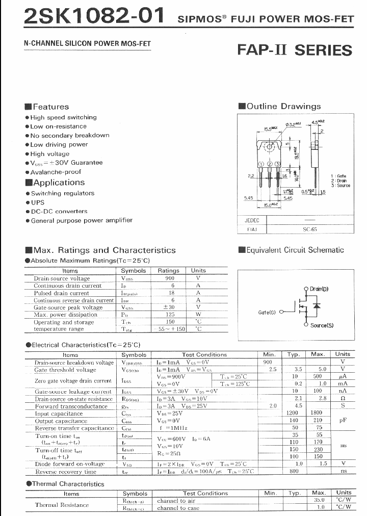 2SK1082_12392.PDF Datasheet