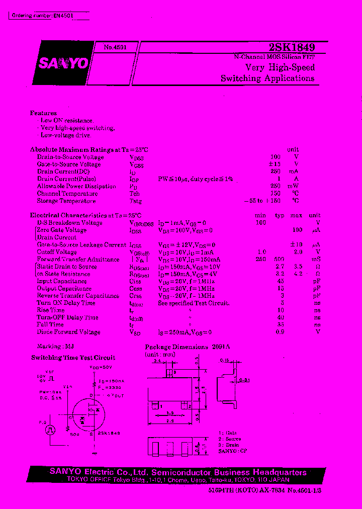 2SK1849_192704.PDF Datasheet