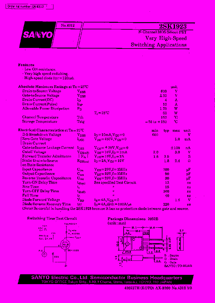 2SK1923_185309.PDF Datasheet