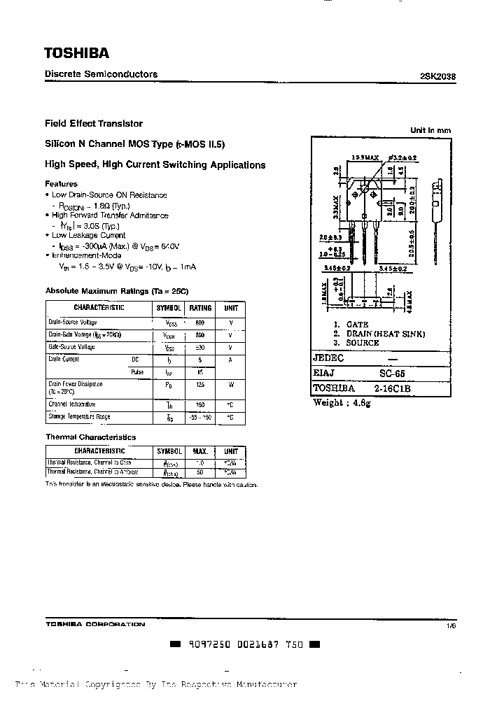 2SK2038_194937.PDF Datasheet