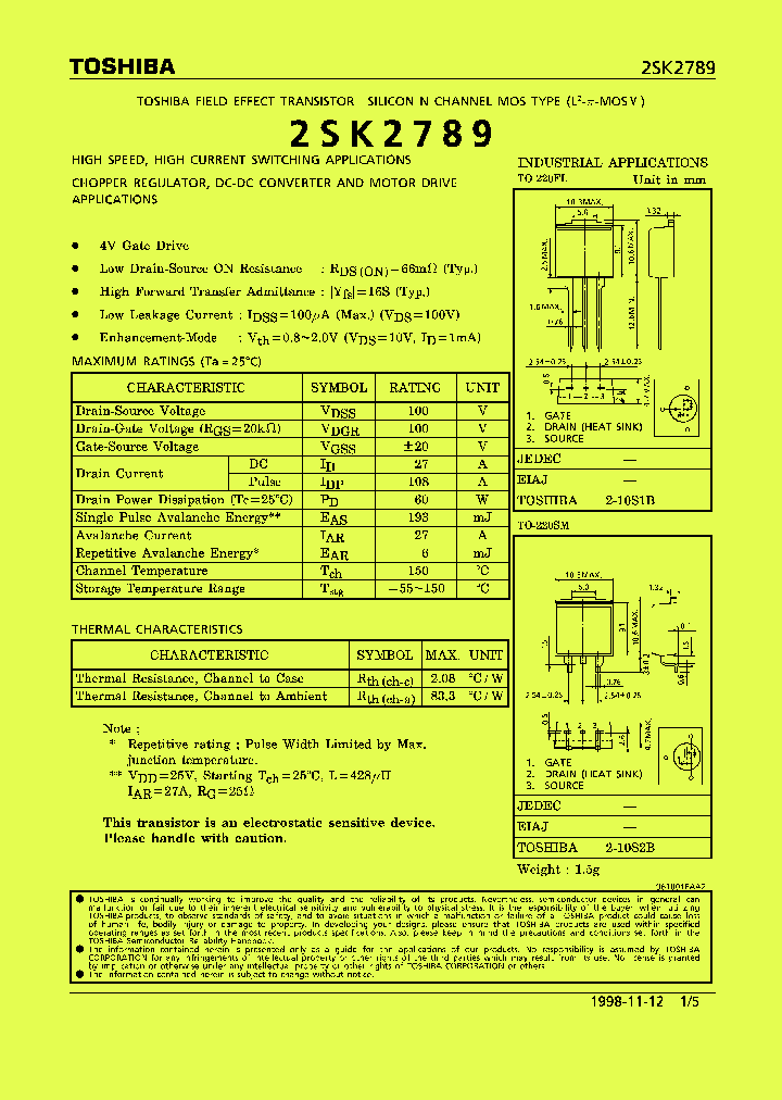 2SK2789_195232.PDF Datasheet