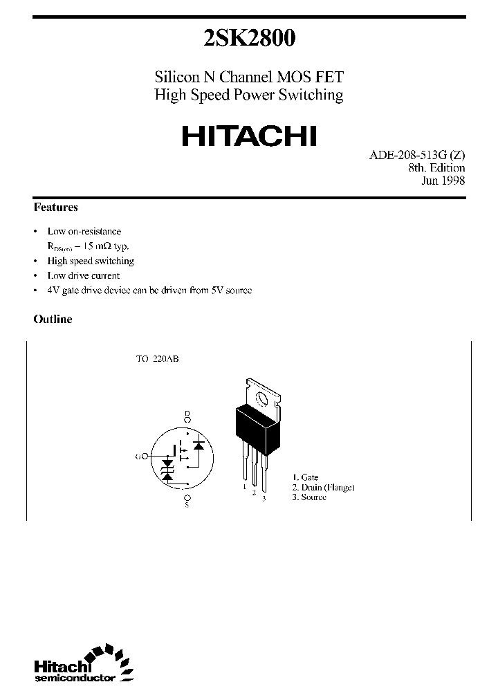 2SK2800_178219.PDF Datasheet