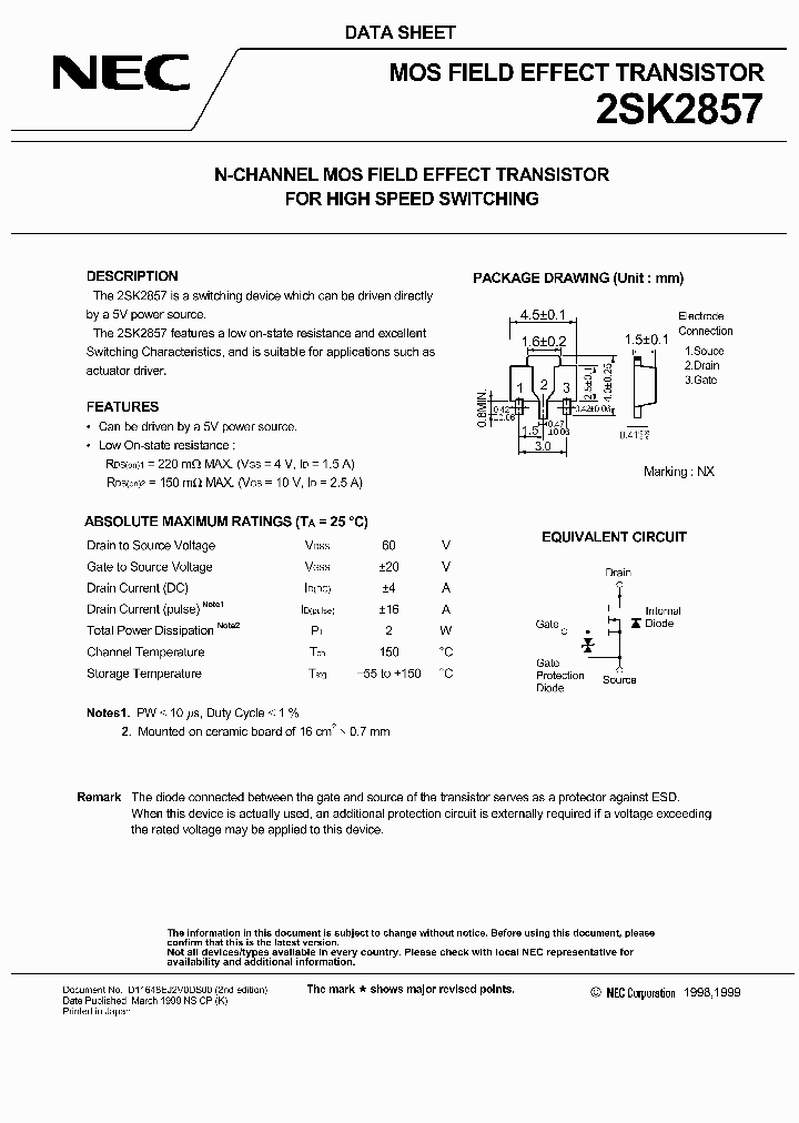 2SK2857_178264.PDF Datasheet