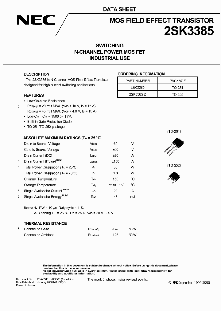 2SK3385_167683.PDF Datasheet
