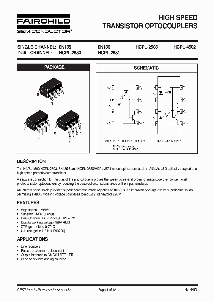 HCPL-4502_88703.PDF Datasheet