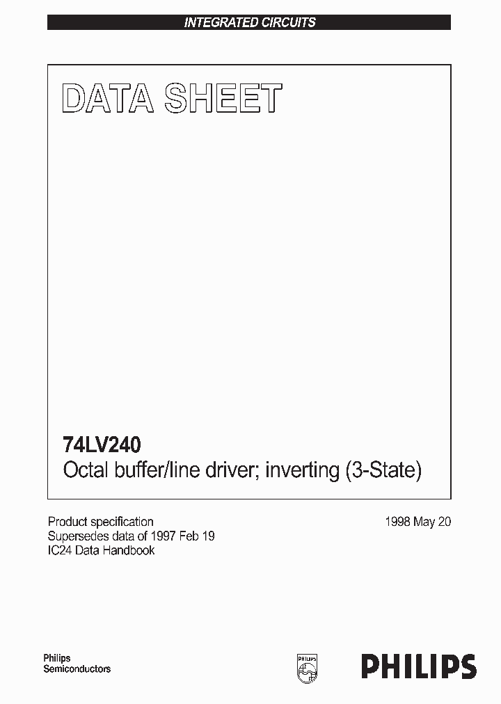 74LV240_19295.PDF Datasheet