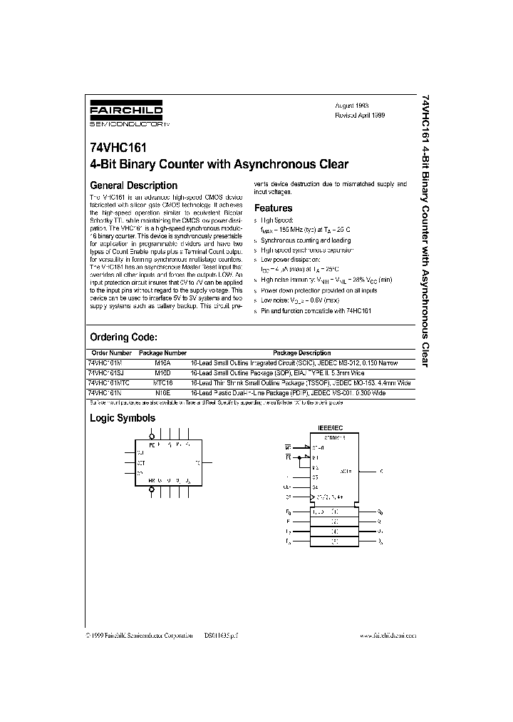 74VHC161_55369.PDF Datasheet