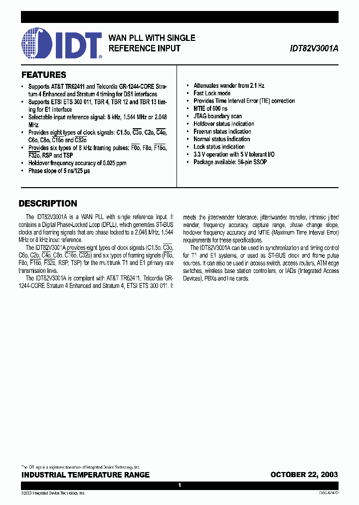 82V3001_57836.PDF Datasheet