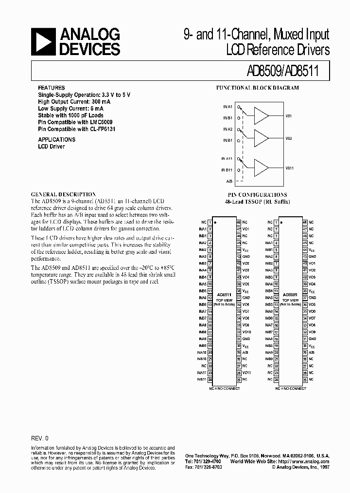 AD8509_140231.PDF Datasheet