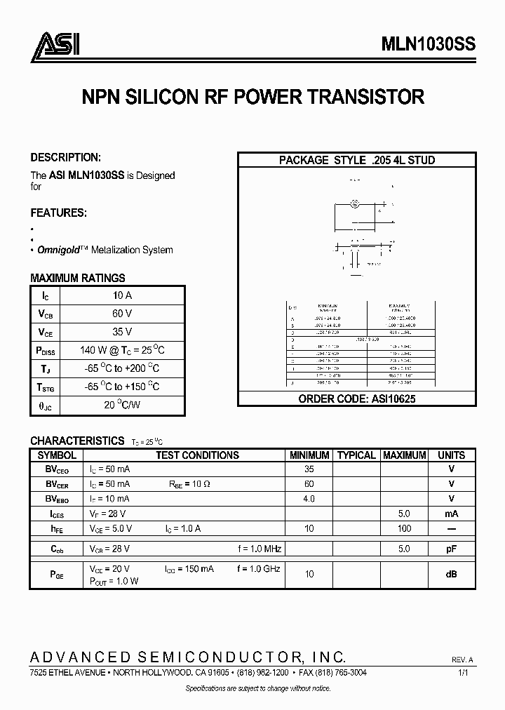 ASI10625_132626.PDF Datasheet