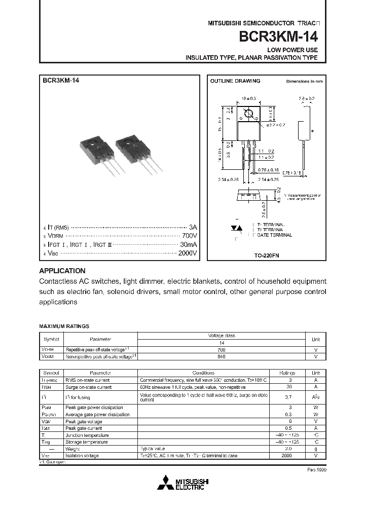 BCR3KM-14_97325.PDF Datasheet
