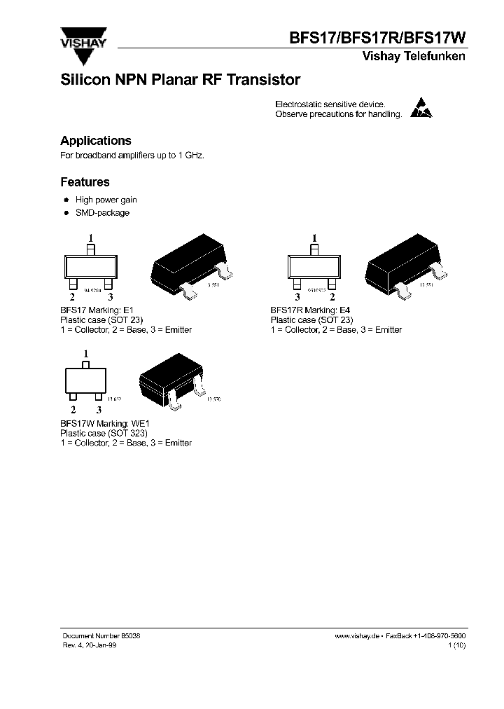 BFS17R_22408.PDF Datasheet