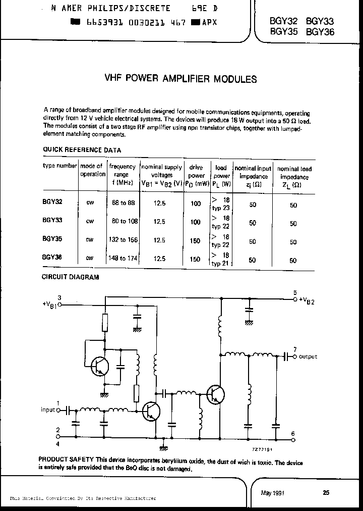 BGY36_154392.PDF Datasheet