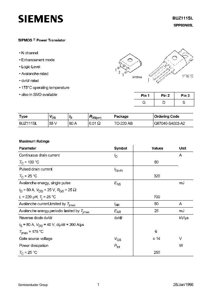 BUZ111SL_45264.PDF Datasheet