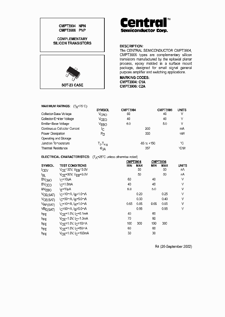 CMPT3904_187437.PDF Datasheet