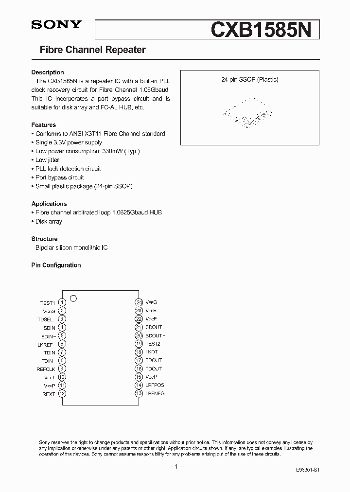 CXB1585N_40400.PDF Datasheet
