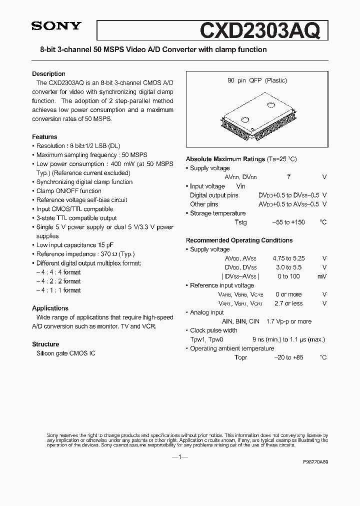 CXD2303AQ_110194.PDF Datasheet