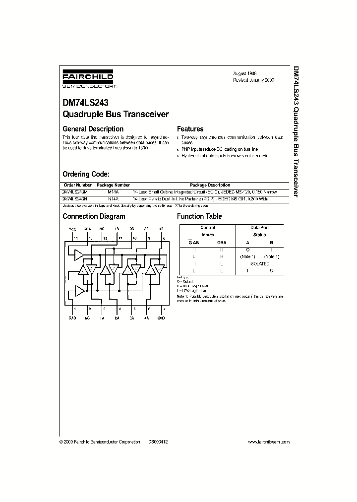 74LS243_19177.PDF Datasheet