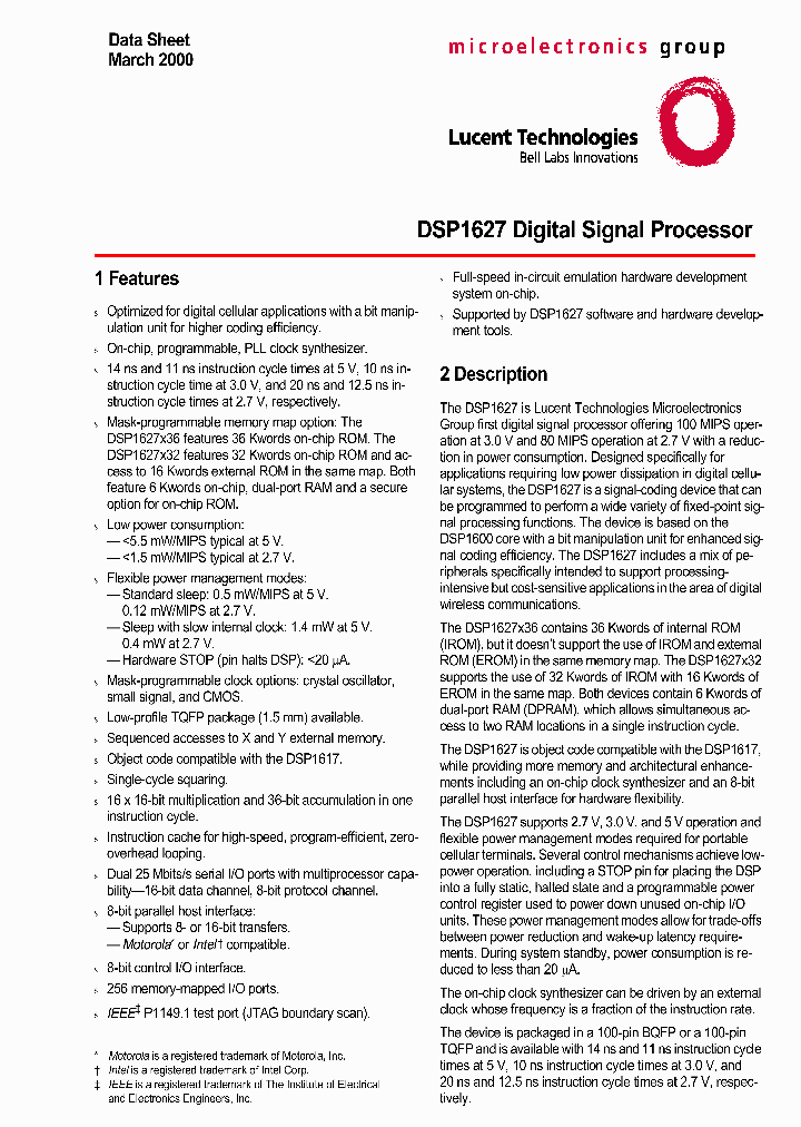 DSP1627_40682.PDF Datasheet