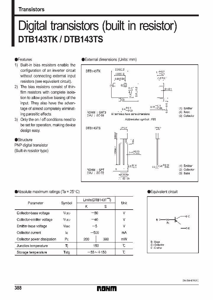 DTB143TK_154793.PDF Datasheet