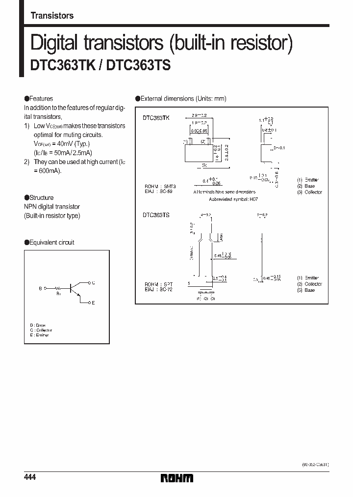 DTC363TK_147631.PDF Datasheet