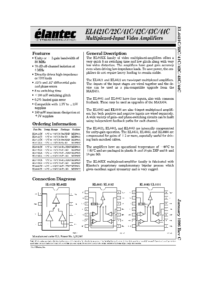 EL4442CN_94617.PDF Datasheet