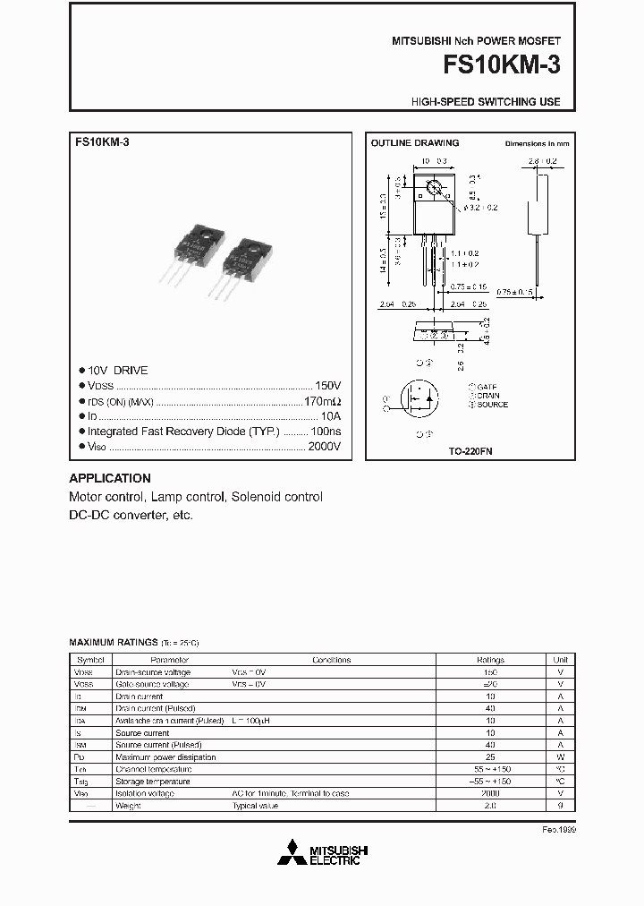 FS10KM-3_187858.PDF Datasheet