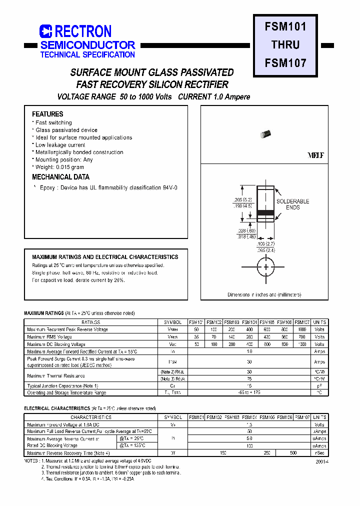 FSM101_166610.PDF Datasheet