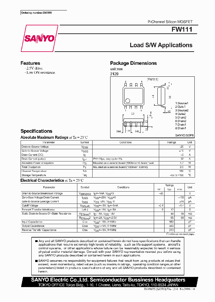FW111_114693.PDF Datasheet