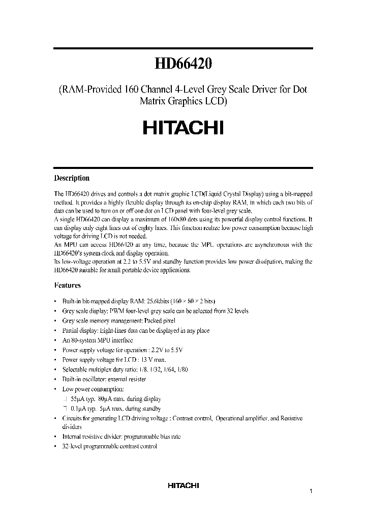 HD66420_40901.PDF Datasheet