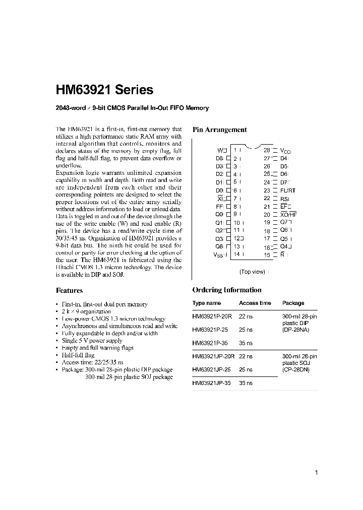 HM63921_78685.PDF Datasheet