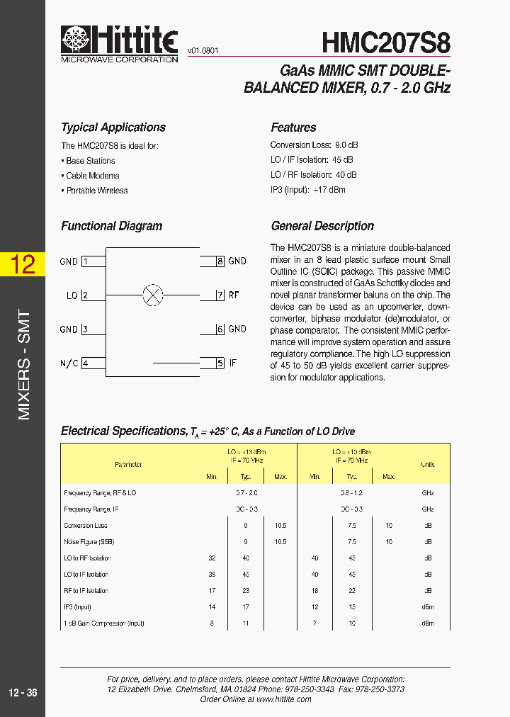 HMC207S8_155070.PDF Datasheet