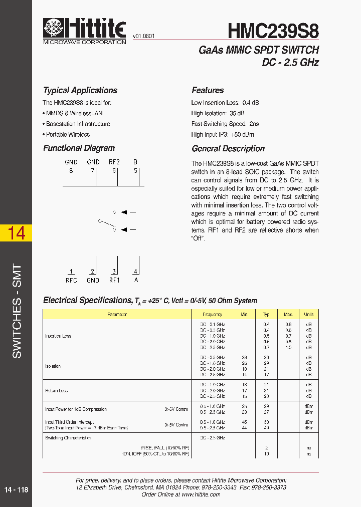 HMC239S8_195299.PDF Datasheet