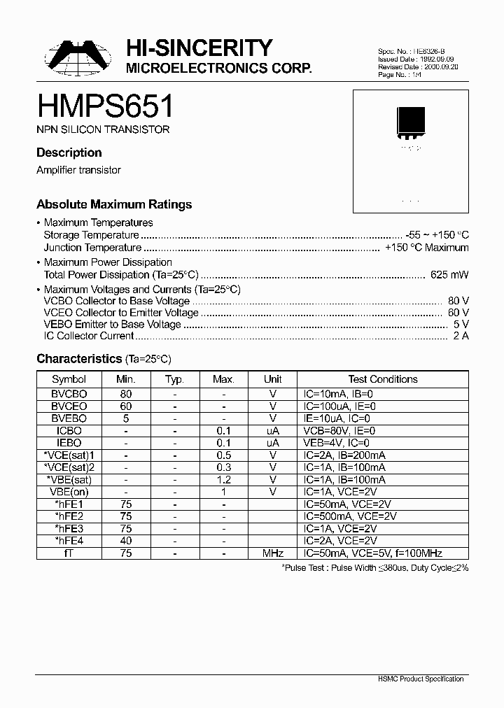 HMPS651_190515.PDF Datasheet