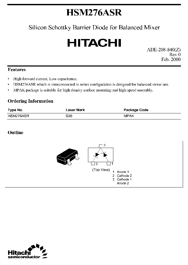 HSM276ASR_166059.PDF Datasheet