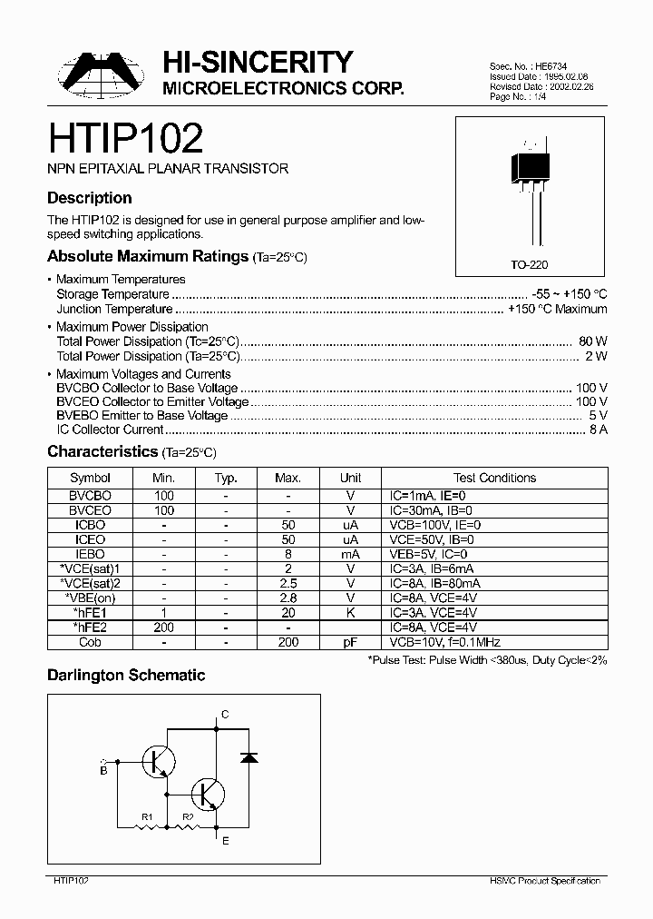 HTIP102_174009.PDF Datasheet
