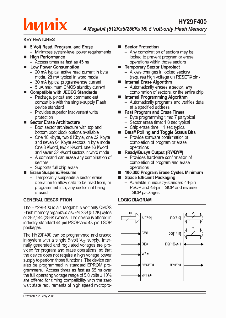 HY29F400BT45_39910.PDF Datasheet
