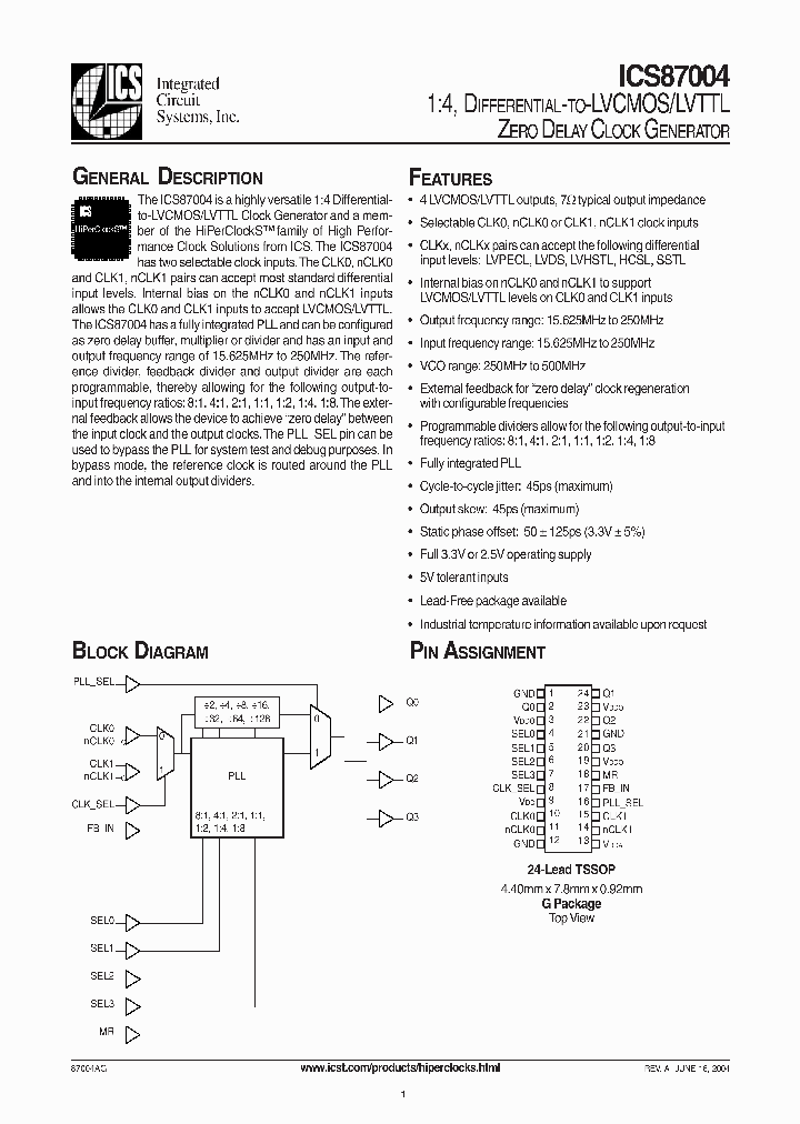 ICS87004_195598.PDF Datasheet