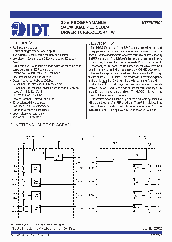 IDT5V9955_56039.PDF Datasheet