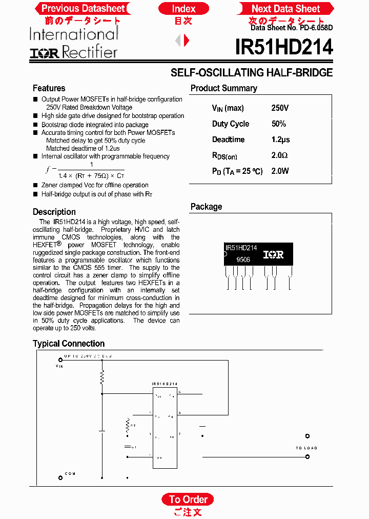 IR51HD214_41253.PDF Datasheet